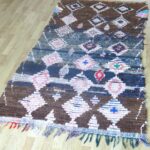 vintage Berber Teppich 'Ourika' - Marokko - Braun – Bild 3