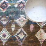 vintage Berber Teppich 'Ourika' - Marokko - Braun – Bild 5