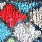 Vintage Berber Teppich 'Boucherouite' - Rhombe bunt – Bild 6