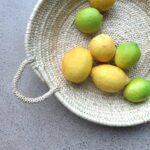 Handgefertigter Korb flach natur - Marokko – Bild 7