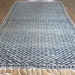 Kelim Teppich BeniOurain Marokko - creme – Bild 3