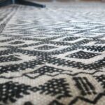 Kelim Teppich BeniOurain Marokko - creme – Bild 7