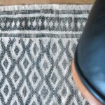 Kelim Teppich BeniOurain Marokko - creme – Bild 4