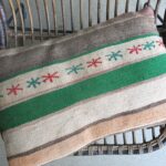 Kissen aus vintage Kelimteppich - gestreift – Bild 19