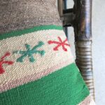 Kissen aus vintage Kelimteppich - gestreift – Bild 21