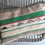 Kissen aus vintage Kelimteppich - gestreift – Bild 18