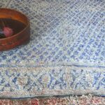 Vintage Berber Teppich 'Beni Mtir' - blau – Bild 3
