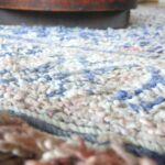 Vintage Berber Teppich 'Beni Mtir' - blau – Bild 7