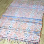 Handgeknüpfter vintage Teppich 'Boucherouite' - Berber Marokko – Bild 8