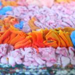 Handgeknüpfter vintage Teppich 'Boucherouite' - Berber Marokko – Bild 4