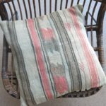 Kissen aus vintage Berberdecke - Rosenholz – Bild 11