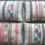 Kissen aus vintage Berberdecke - Rosenholz – Bild 4