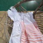 Gestreiftes Tuch - leichte Baumwoll-Qualität – Bild 8