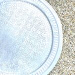 Teetablett Marokko Aluminium - echt-vintage - 'ZAIRA' – Bild 3