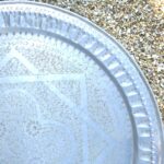 echt-vintage Aluminium Tablett - 'NADIM' – Bild 2