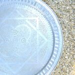 echt-vintage Aluminium Tablett - 'NADIM' – Bild 3