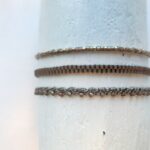 Feines Armband im Perlen Mix in soft autumn shades – Bild 22