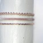 Feines Armband im Perlen Mix in soft autumn shades – Bild 14