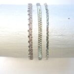 Feines Armband im Perlen Mix in soft autumn shades – Bild 18