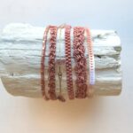 Feines Armband im Perlen Mix in soft autumn shades – Bild 11