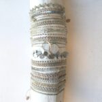 Armband mit 24 Karat vermeil Gold (plated), 925 Sterling Silber Doppelring – Bild 8