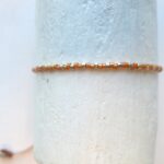 Feines Armband im Perlen Mix in soft autumn shades – Bild 13