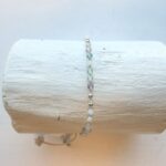 Häkel Armband im Edelstein Mix mit Silber – Bild 12