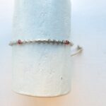 Häkel Armband im Edelstein Mix mit Silber – Bild 7
