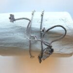 Häkel Armband im Edelstein Mix mit Silber – Bild 10
