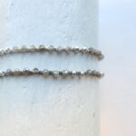 Häkel Armband im Edelstein Mix mit Silber – Bild 9