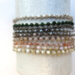 Neue Farben - Armband mit verschiedenen Edelsteinen – Bild 4