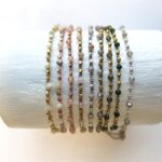Neue Farben - Armband mit Edelsteinen und Vermeil Perlen – Bild 3