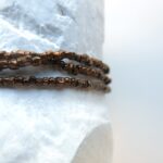 Edles Armband mit vintage Glasperlen – Bild 6