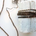 Edles Armband mit vintage Glasperlen – Bild 3