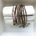 Edles Armband mit vintage Glasperlen – Bild 2