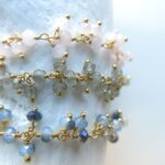 Gehäkeltes Armband Edelsteinkettchen – Bild 3